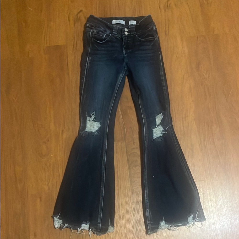 Stylish Black Flared youth  Jeans
